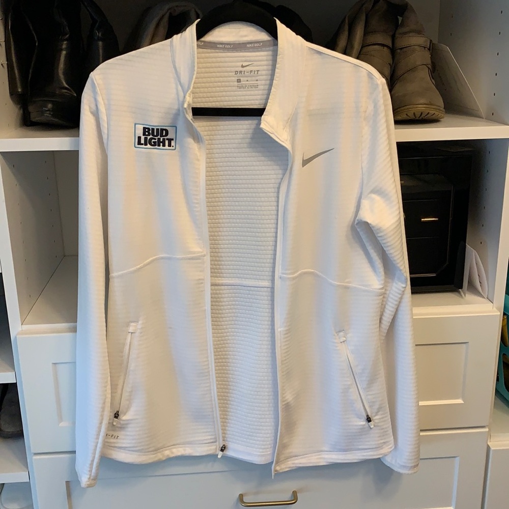 Nike golf lightweight full zip jacket